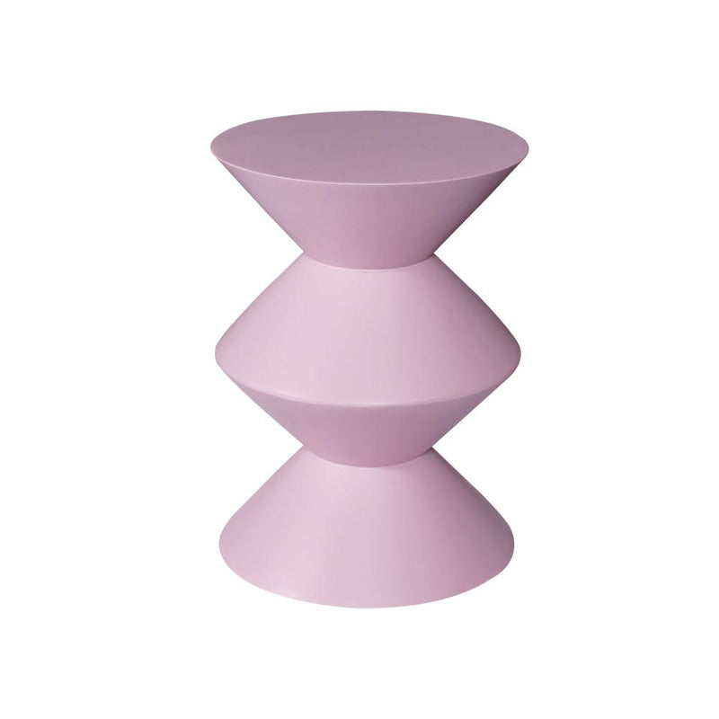 Bijzettafel Roze Mangohout 33 cm 33x33x45 cm-Bijzettafels-Starfurn