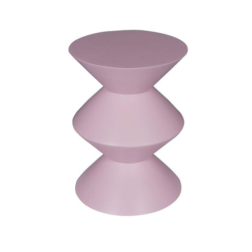 Bijzettafel Roze Mangohout 33 cm 33x33x45 cm-Bijzettafels-Starfurn
