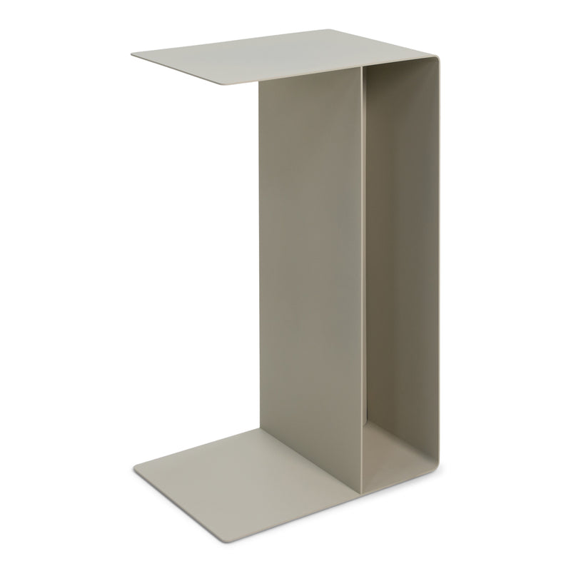 Bijzettafel SLIDE High Banktafel Staal Sand 30x40x68cm-3-Zitsbanken-Spinder