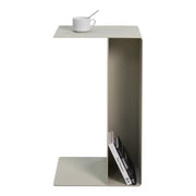Bijzettafel SLIDE High Banktafel Staal Sand 30x40x68cm-3-Zitsbanken-Spinder