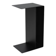 Bijzettafel SLIDE High Banktafel Staal Zwart 30x40x68cm-3-Zitsbanken-Spinder