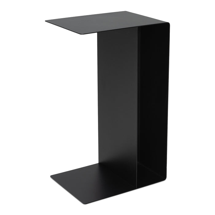 Bijzettafel SLIDE High Banktafel Staal Zwart 30x40x68cm Spinder Design-Bijzettafels-Spinder