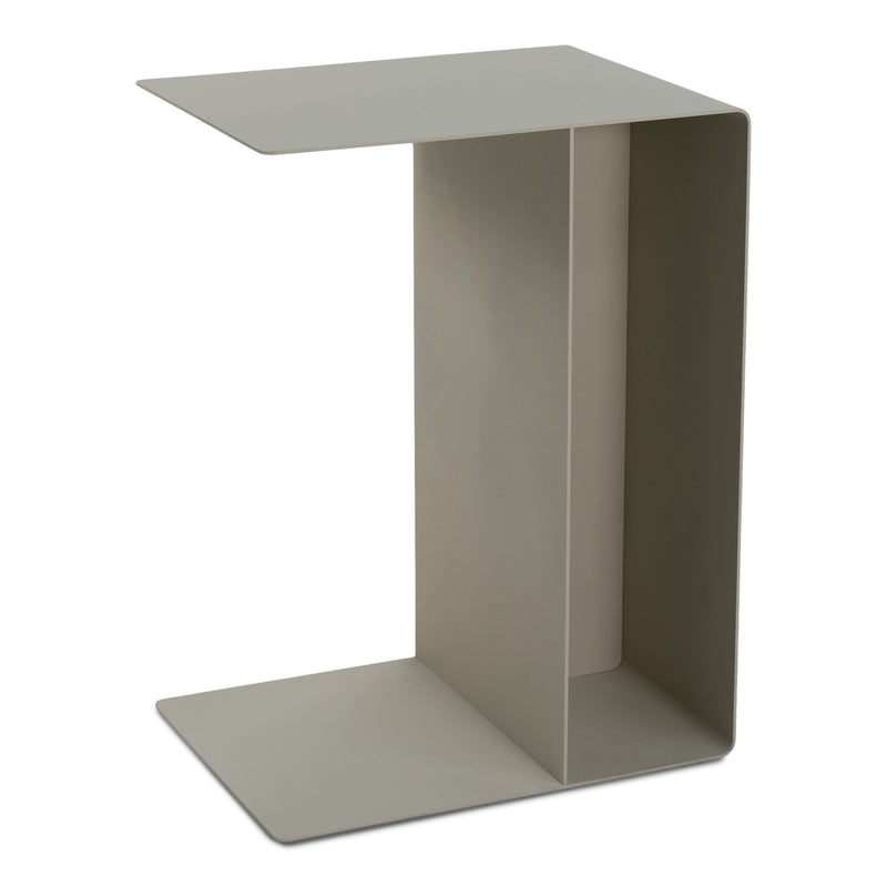 Bijzettafel SLIDE Low Banktafel Staal Sand 30x40x54cm-3-Zitsbanken-Spinder