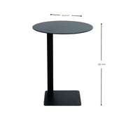 Bijzettafel SUNNY 50 Staal Burgundy 40x40x50cm Spinder Design-Bijzettafels-Spinder