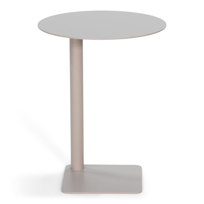 Bijzettafel SUNNY 50 Staal Silky Taupe 40x40x50cm Spinder Design-Bijzettafels-Spinder