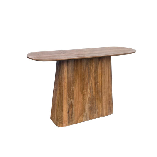 Bijzettafel Salvator Mangohout Bruin 40x140 cm-Bijzettafels-Livingfurn