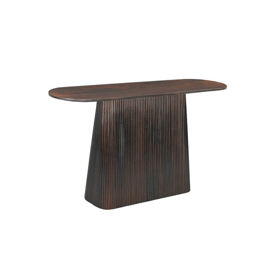 Bijzettafel Salvator Mangohout Bruin 40x140 cm-Bijzettafels-Livingfurn