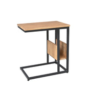 Bijzettafel Slider Naturel Metaal 48x32 cm STF STF-3041-Bijzettafels-Starfurn