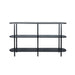 Bijzettafel Sophisticated Zwart 31x160 cm-Bijzettafels-PTMD