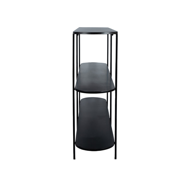 Bijzettafel Sophisticated Zwart 31x160 cm-Bijzettafels-PTMD