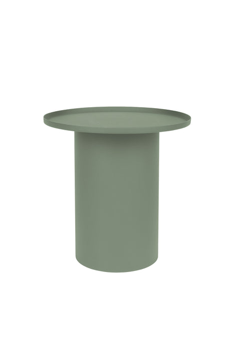 Bijzettafel Sverre Rond Metaal Groen Ø45.5x45 cm-Bijzettafels-Creating Home