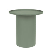 Bijzettafel Sverre Rond Metaal Groen Ø45.5x45 cm-Bijzettafels-Creating Home