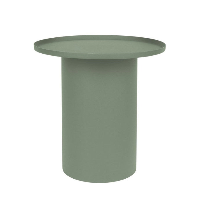 Bijzettafel Sverre Rond Metaal Groen Ø45.5x45 cm-Bijzettafels-Creating Home