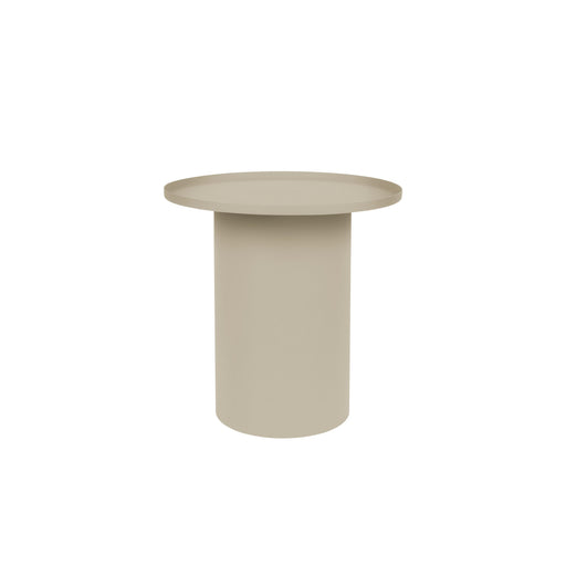 Bijzettafel Sverre Rond Metaal Ivoor Ø45.5x45 cm-Bijzettafels-Creating Home