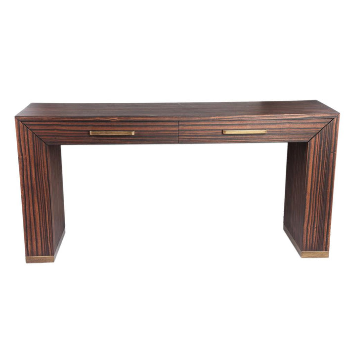 Bijzettafel Tiess Bruin 45x165 cm-PTMD