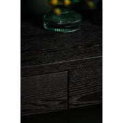 Bijzettafel Tiess Zwart 45x165 cm-Bijzettafels-PTMD