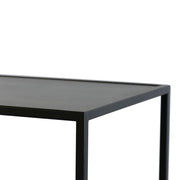 Bijzettafel Trolly Staal Zwart 60x40x86cm Spinder Design-Bijzettafels-Spinder