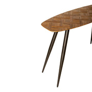 Bijzettafel Tyano Teakhout Beige 40x120 cm-Bijzettafels-PTMD