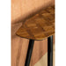 Bijzettafel Tyano Teakhout Beige 40x120 cm-PTMD