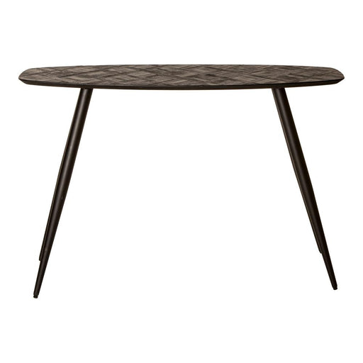 Bijzettafel Tyano Teakhout Zwart 40x120 cm-Bijzettafels-PTMD