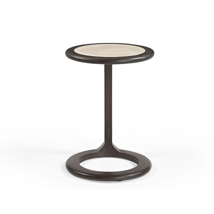 Bijzettafel Vinn Bruin Mangohout 40 cm-Bijzettafels-Starfurn