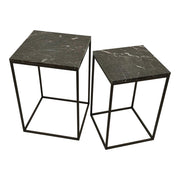 Bijzettafel Volos Bruin 41 cm-Bijzettafels-PTMD