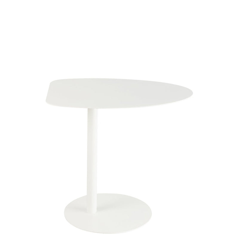 Bijzettafel Wit Ijzer 40x55 cm-Bijzettafels-J-Line