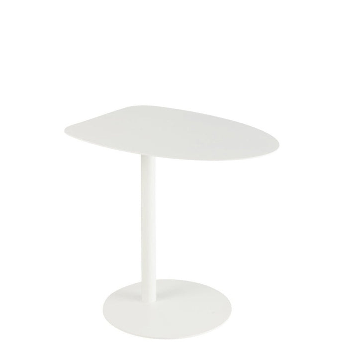 Bijzettafel Wit Ijzer 40x55 cm-Bijzettafels-J-Line