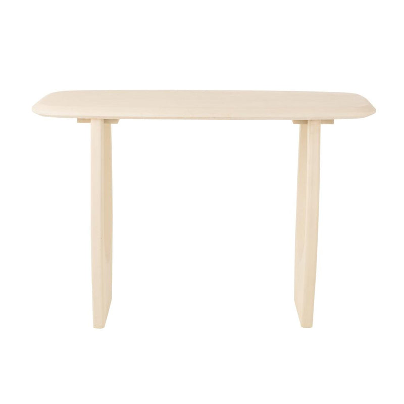 Bijzettafel Wit Mangohout hout 30x120 cm-Bijzettafels-J-Line