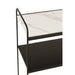 Bijzettafel Wit Mdf 30x90 cm-Bijzettafels-J-Line