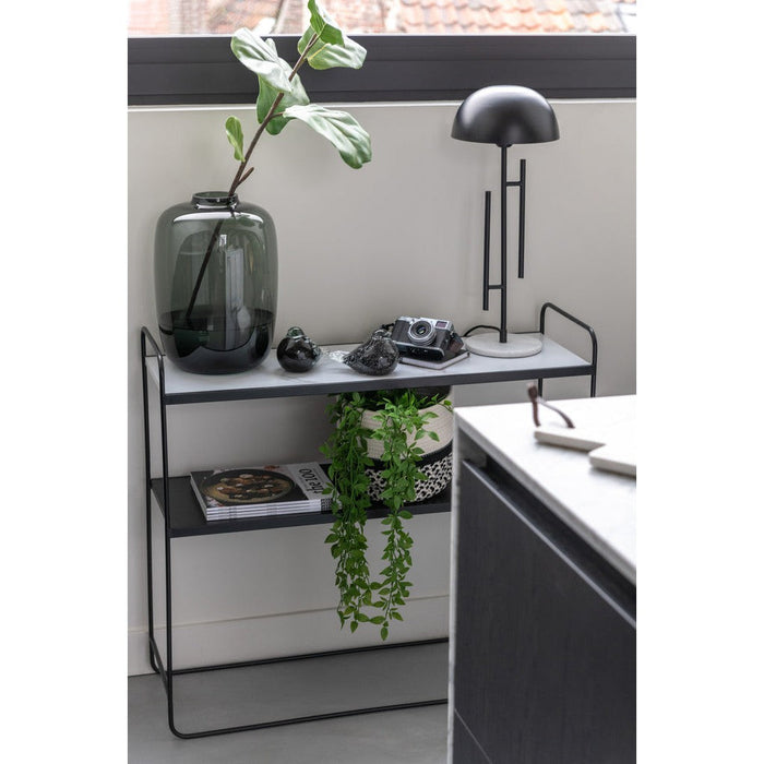 Bijzettafel Wit Mdf 30x90 cm-Bijzettafels-J-Line