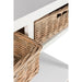 Bijzettafel Wit Mdf 44x110 cm-Opbergdozen en manden-J-Line
