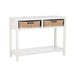Bijzettafel Wit Mdf 44x110 cm-Opbergdozen en manden-J-Line