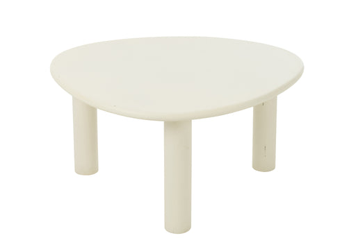 Bijzettafel Wit Mdf 66 cm-Bijzettafels-J-Line