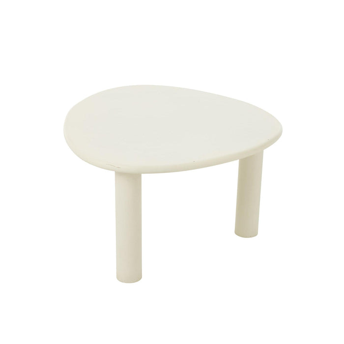 Bijzettafel Wit Mdf 66 cm-Bijzettafels-J-Line