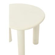 Bijzettafel Wit Pvc S 43 cm 43x51x50 cm-Bijzettafels-J-Line