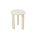 Bijzettafel Wit Pvc S 43 cm-Bijzettafels-J-Line