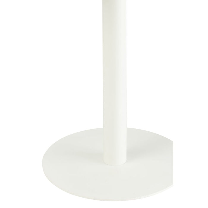 Bijzettafel Wit ijzer Rond 50 cm 50x50x40 cm-Bijzettafels-J-Line