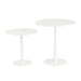 Bijzettafel Wit ijzer Rond 50 cm 50x50x40 cm-Bijzettafels-J-Line