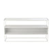 Bijzettafel Wit ijzer Vierkant 30x140 cm-Bijzettafels-J-Line
