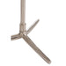 Bijzettafel Zilver Aluminium Rond 42 cm 41.5x41.5x57 cm-Bijzettafels-J-Line
