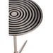 Bijzettafel Zilver Aluminium Rond 42 cm-Bijzettafels-J-Line