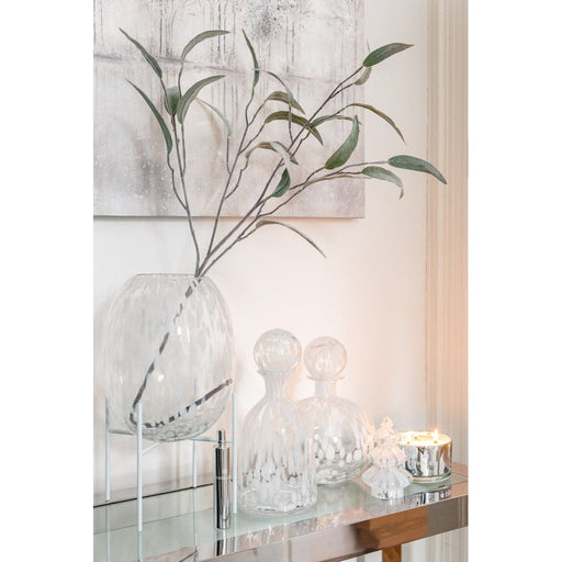 Bijzettafel Zilver Rvs 40x140 cm-Bijzettafels-J-Line