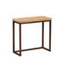 Bijzettafel Zoah Mangohout Bruin 29x70 cm-PTMD