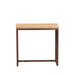 Bijzettafel Zoah Mangohout Bruin 29x70 cm-PTMD