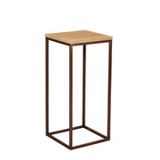Bijzettafel Zoah Mangohout Bruin 40 cm-Bijzettafels-PTMD