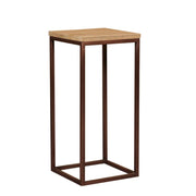 Bijzettafel Zoah Mangohout Bruin 40 cm-Bijzettafels-PTMD