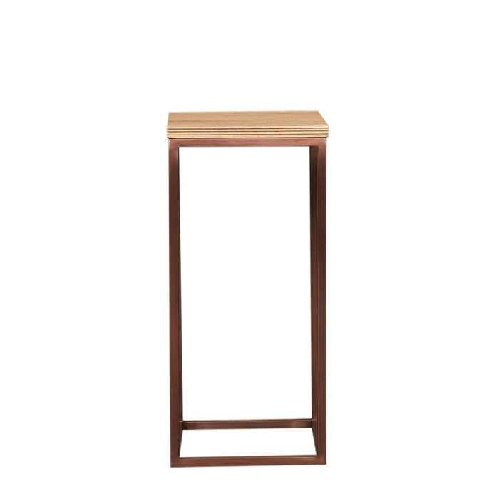 Bijzettafel Zoah Mangohout Bruin 40 cm-PTMD