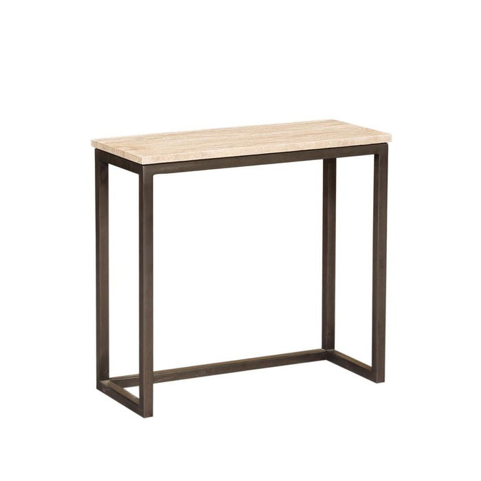 Bijzettafel Zoah Zwart 29x70 cm-PTMD