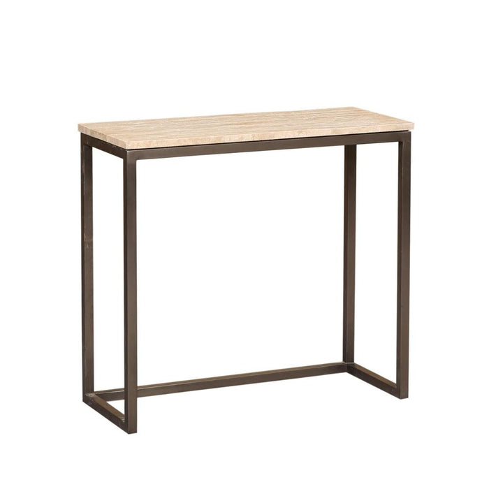 Bijzettafel Zoah Zwart 29x70 cm-PTMD